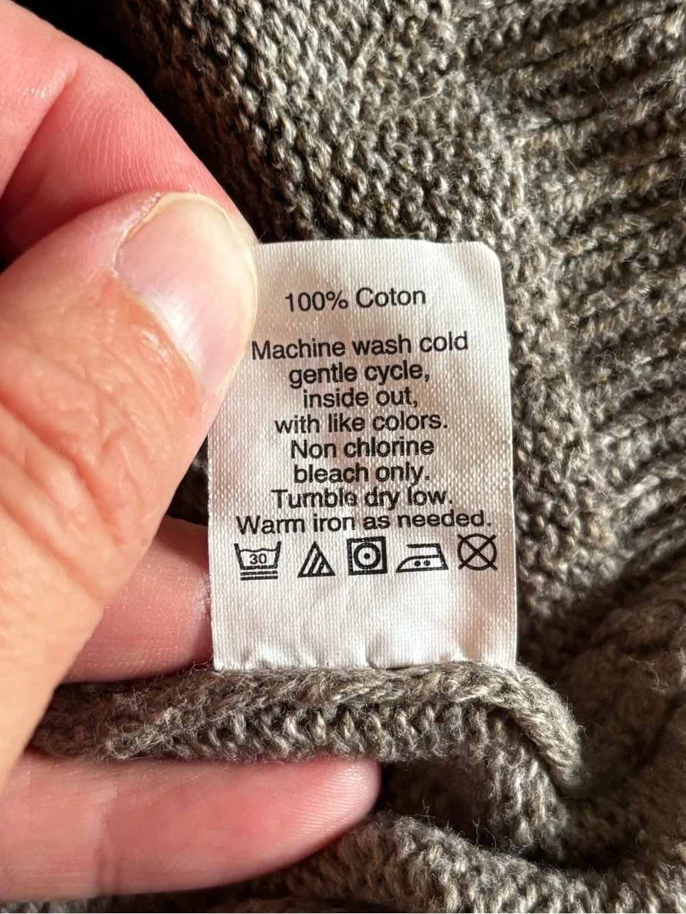 J.Crew Men’s Shawl Collar Toggle Sweater Olive S